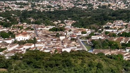 Morro das Antenas - Vista do centro de Goiás Morro das Antenas - Vista do centro e Goiás